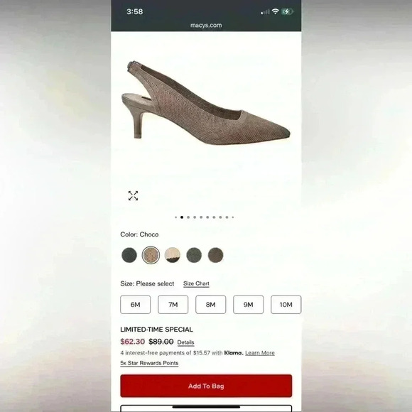 French connection Boca sling back women’s size 9 - Picture 10 of 12